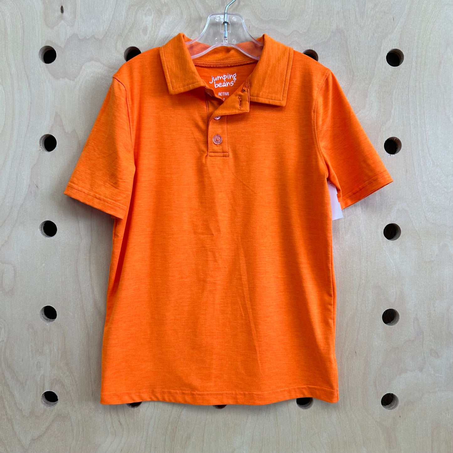 Orange Active Polo