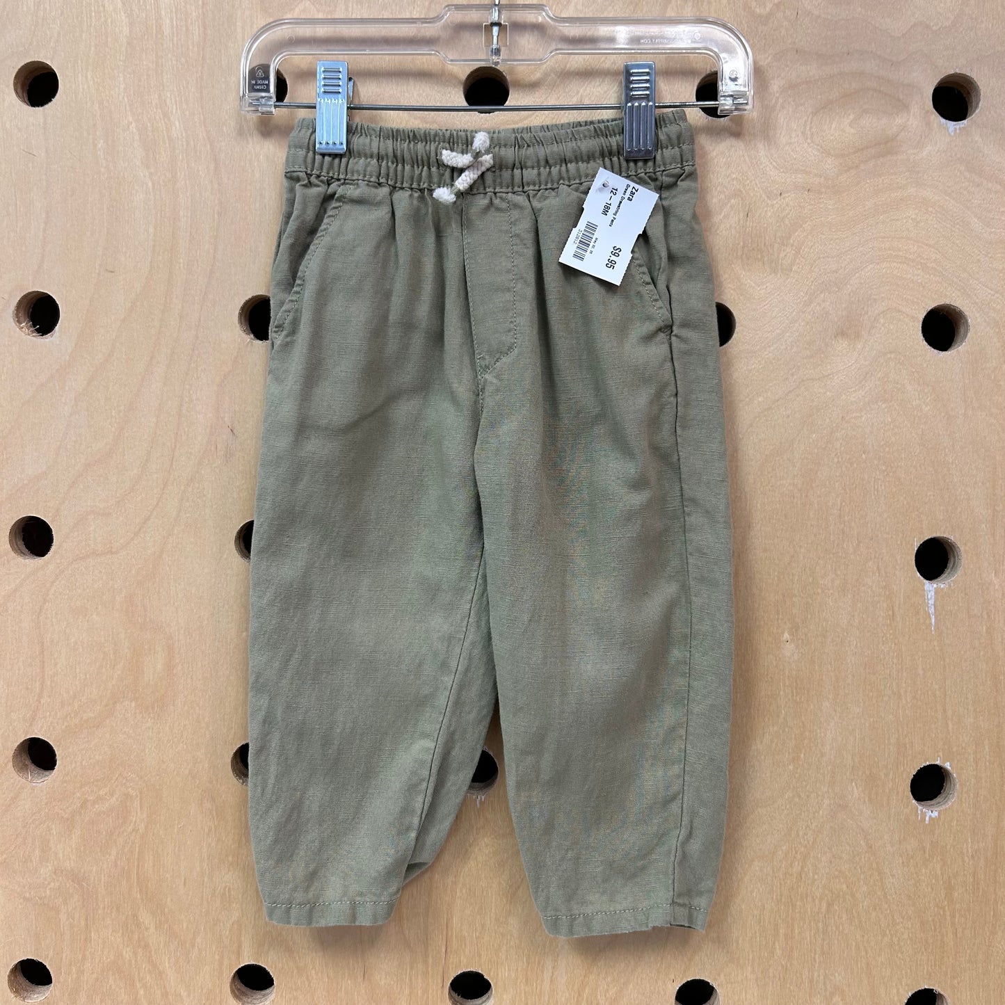 Green Drawstring Pants