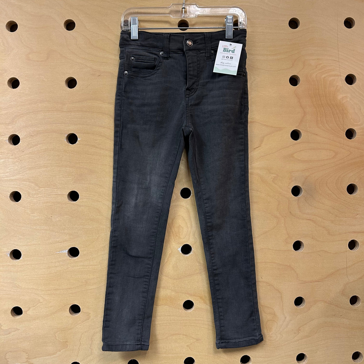 Grey Skinny Denim