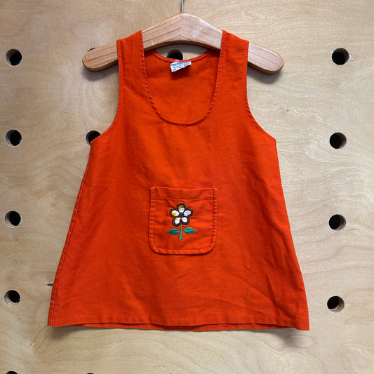 Mothercare Orange Cotton Dress