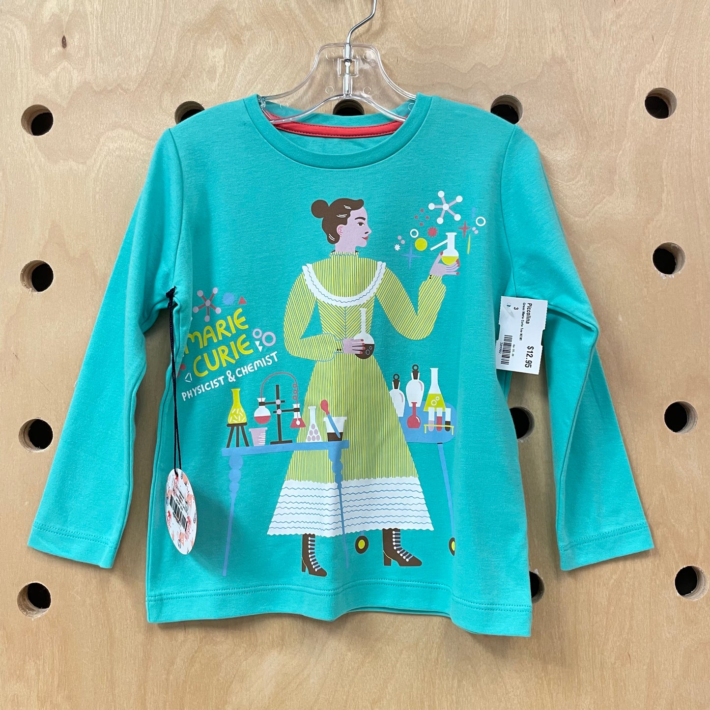 Green Marie Curie Tee NEW!