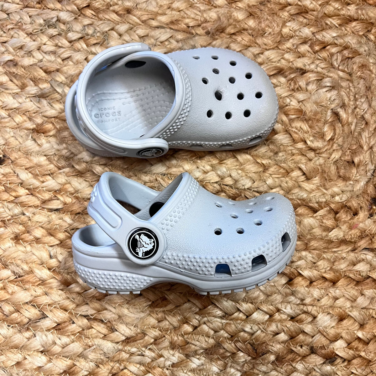 Grey Clogs