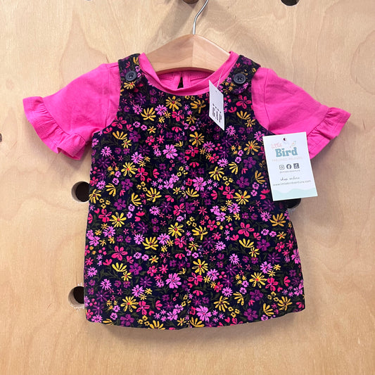 Pink/Purple Floral Shirt & Dress