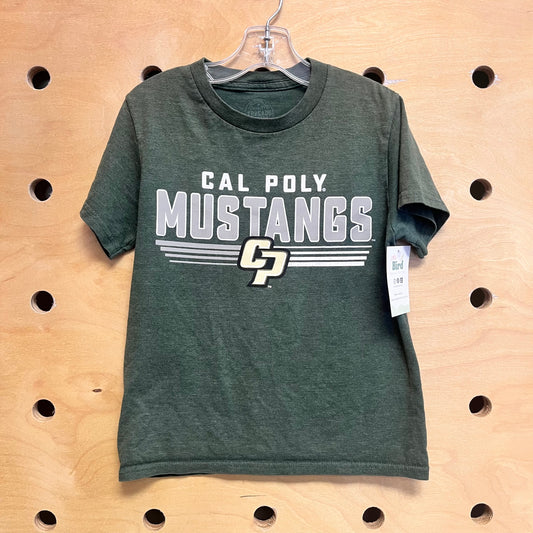 Green Cal Poly Mustangs Tee