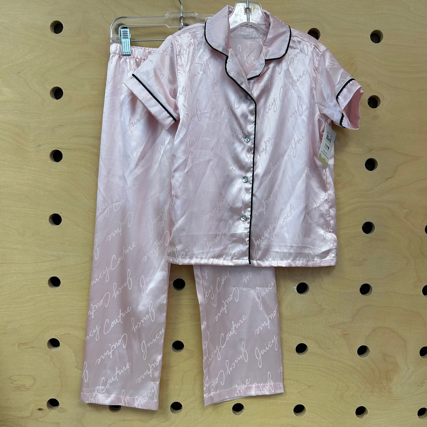 Pink Silky Pajamas