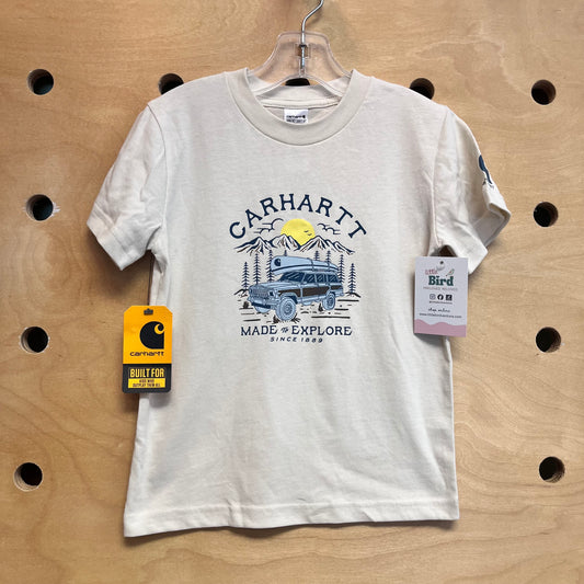 Cream 'Made To Explore' Tee