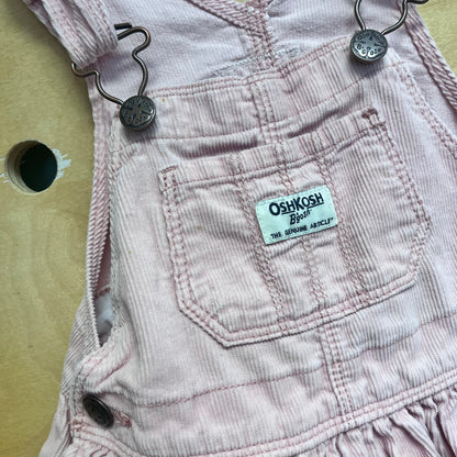 Pink Cord Skirtall