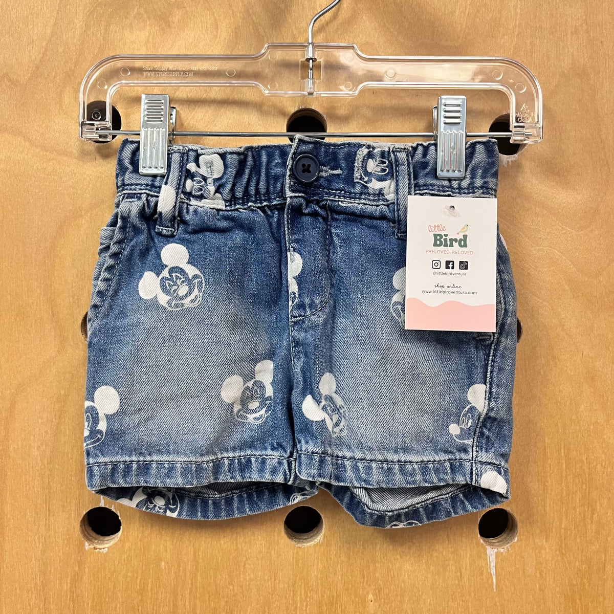 Mickey Denim Shorts