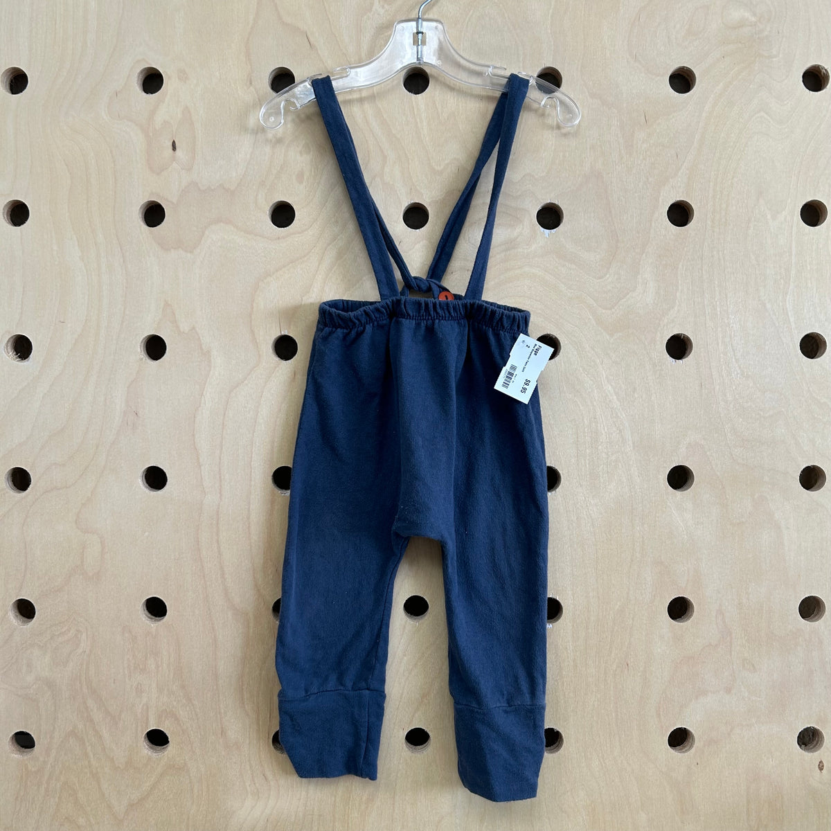 Blue Suspender Pants Outfit