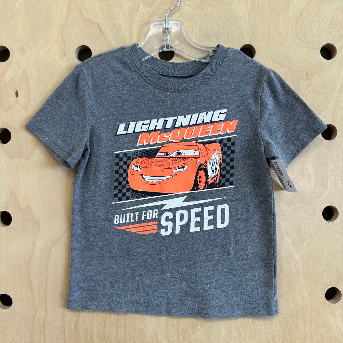 Grey + Orange McQueen Tee