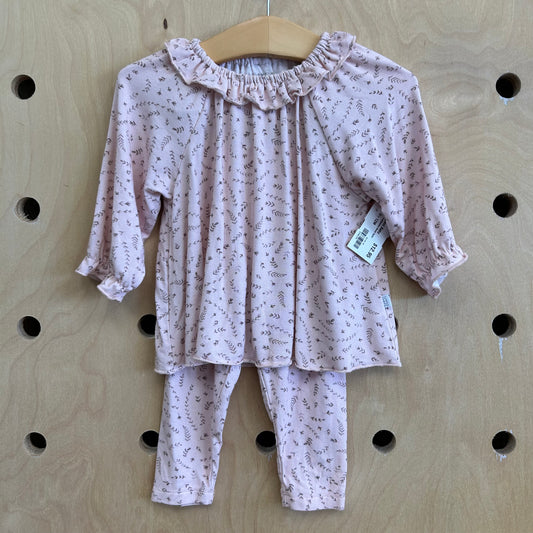 Pink LeafBamboo Blend Outfit