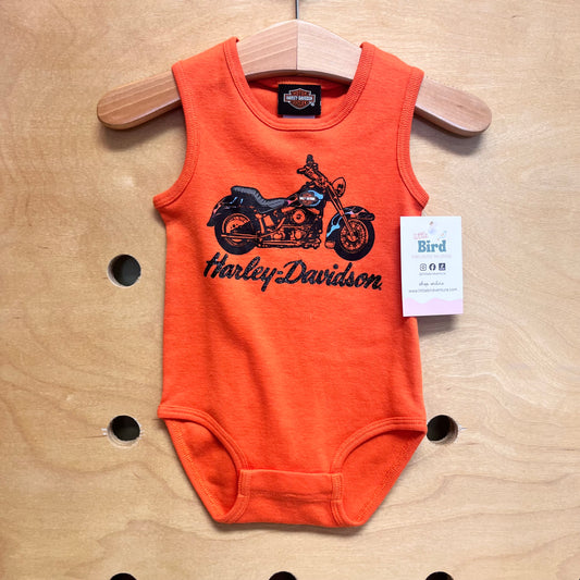 Orange Motorcycle Bodysuit