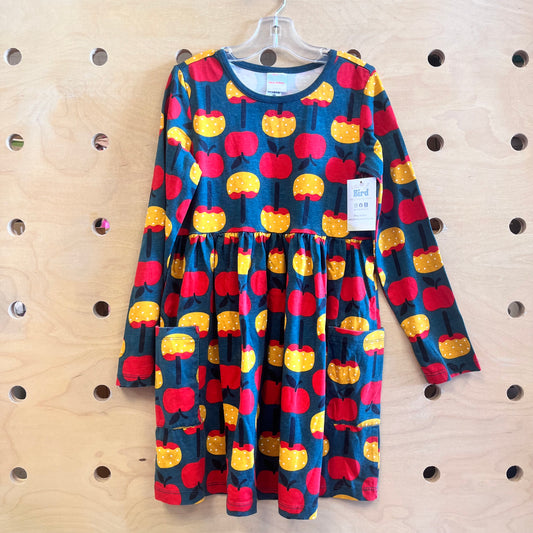 Green/Red Caramel Apples Dress
