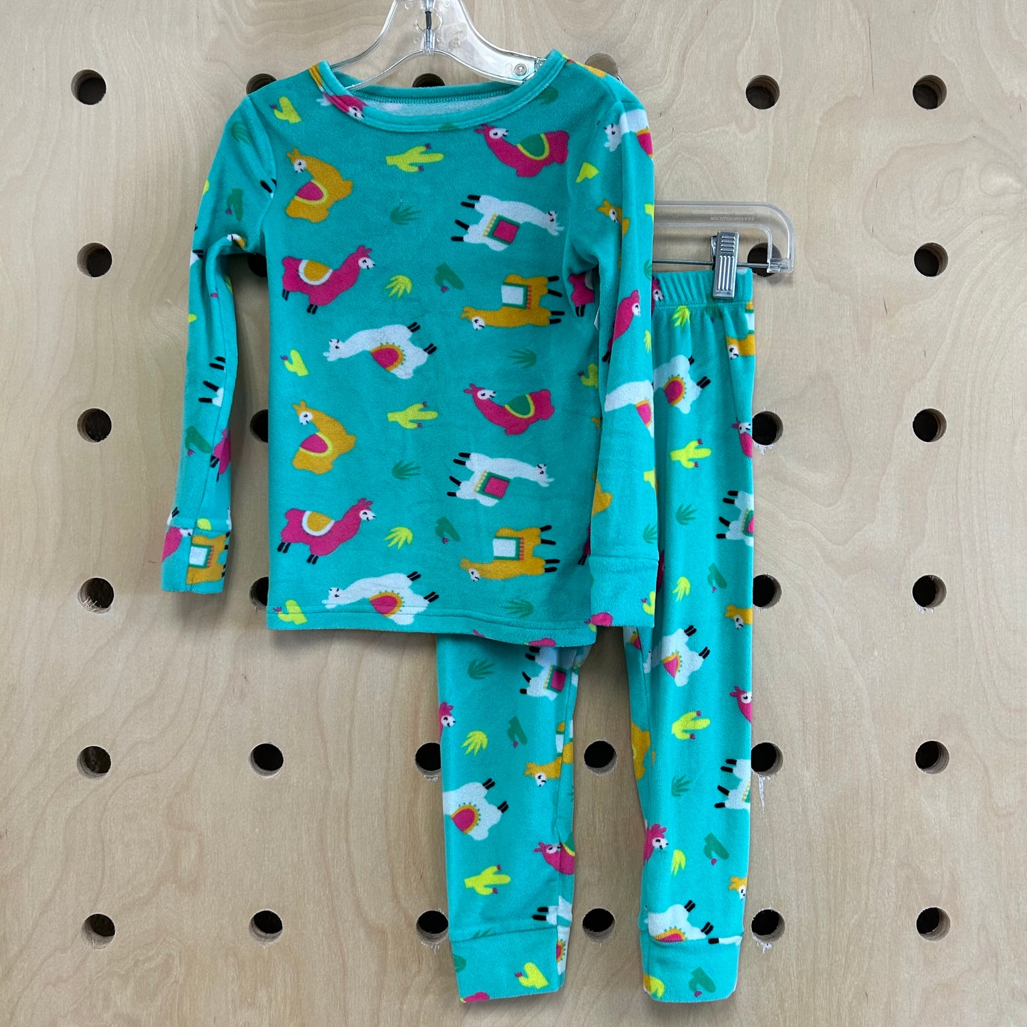 Teal Alpaca Pajamas