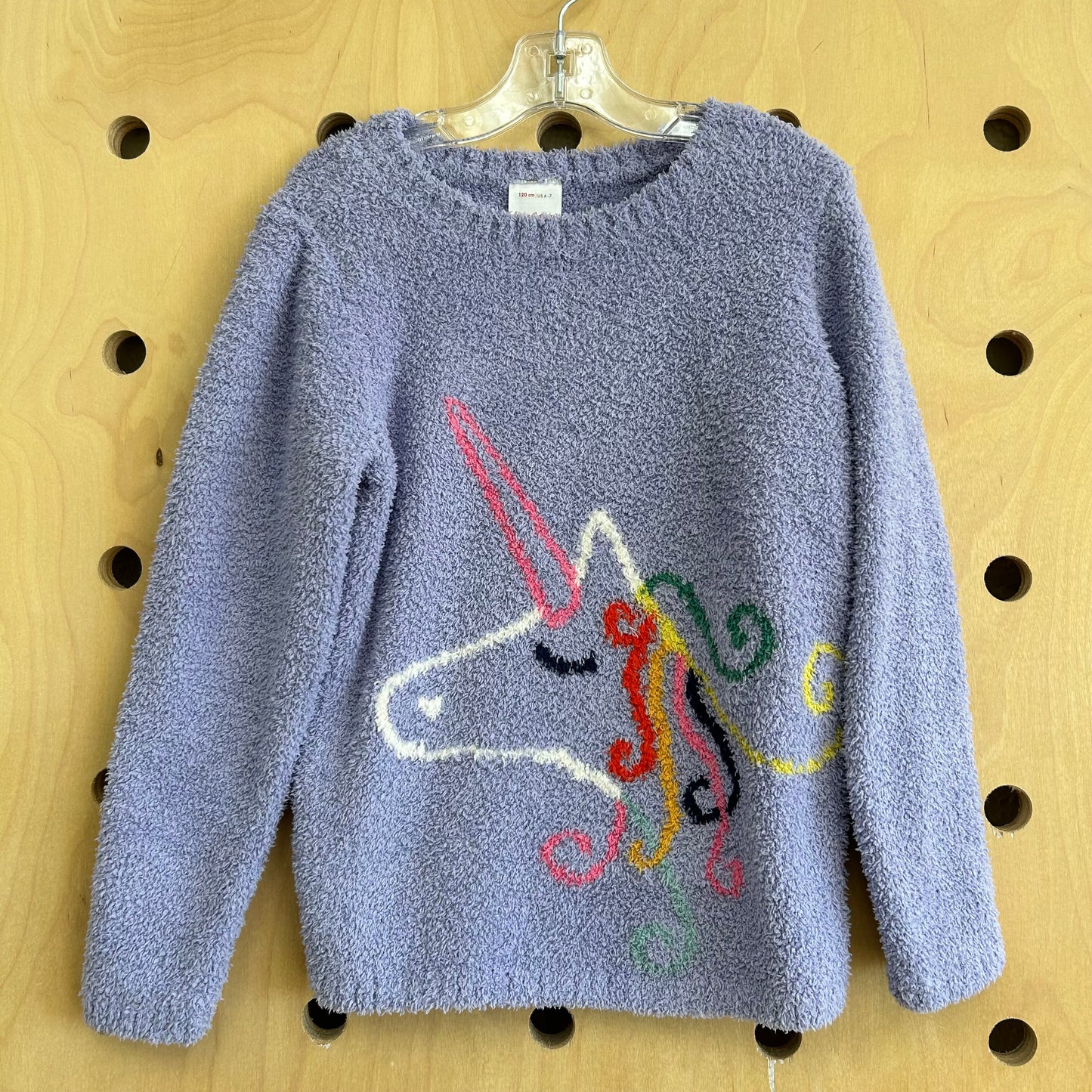 Lavender Marshmallow Unicorn Pullover