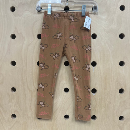Brown Monkey Leggings