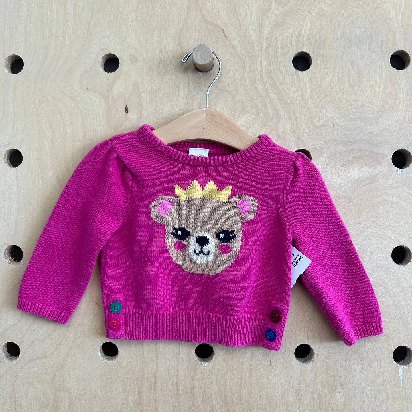 Pink Bear Sweater