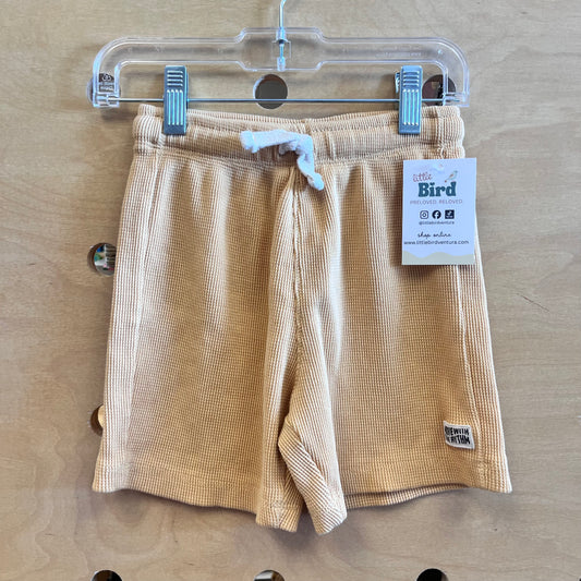 Yellow 'Move With The Rythm' Shorts