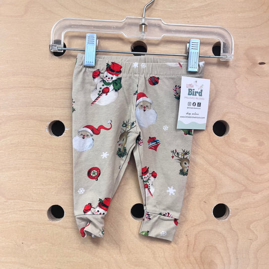 Beige Holiday Pants