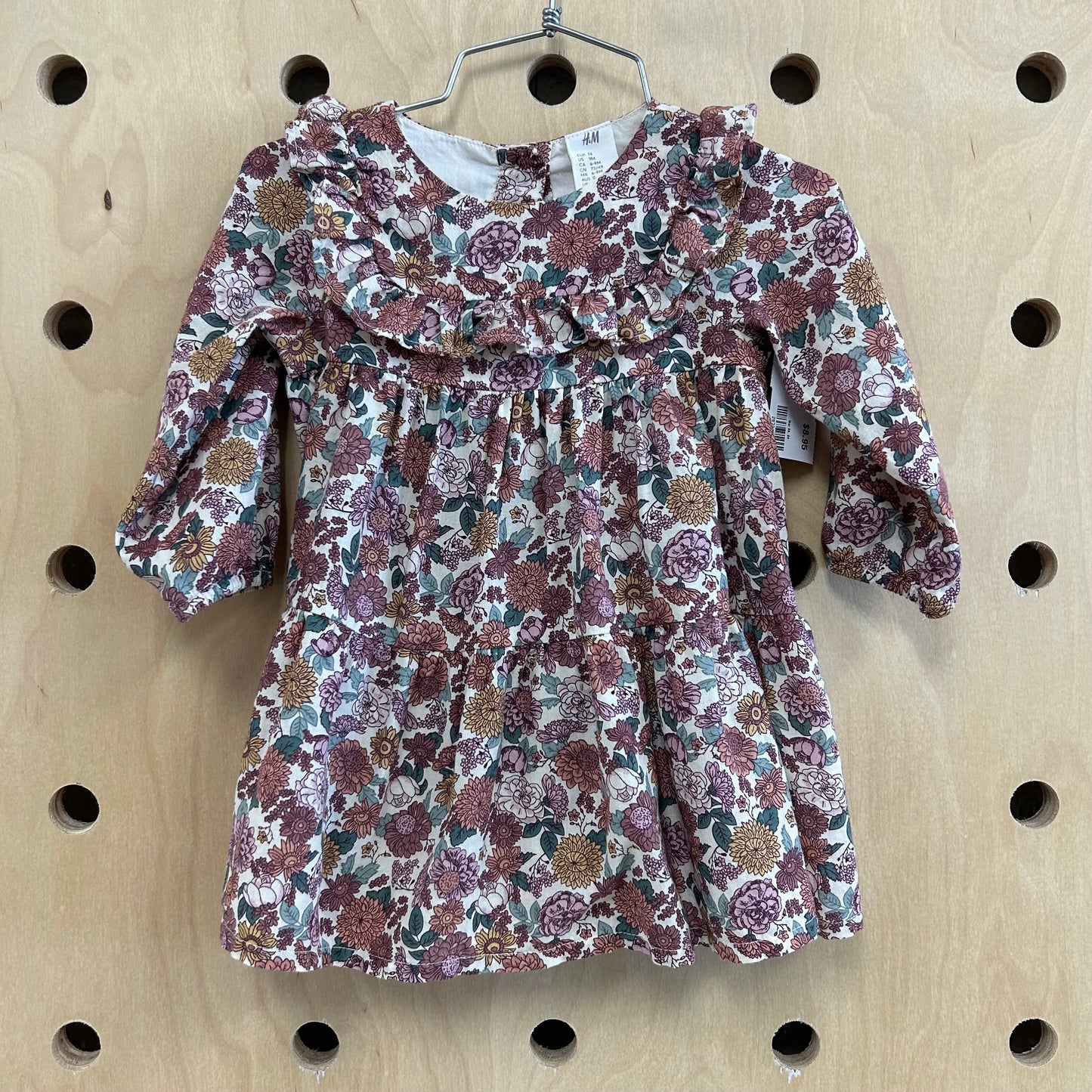Purple Floral Dress