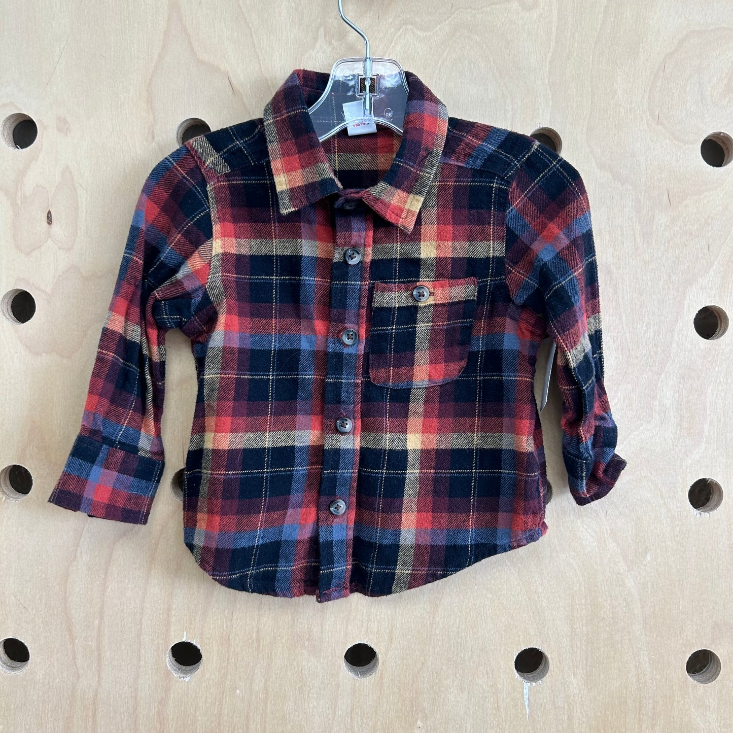 Rust Plaid Flannel