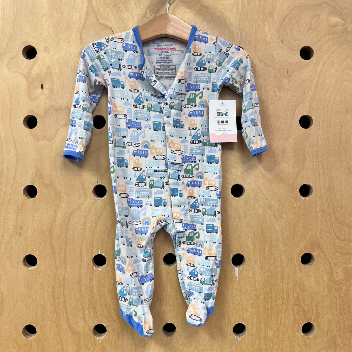 Magnetic Vehicles Bamboo Footies