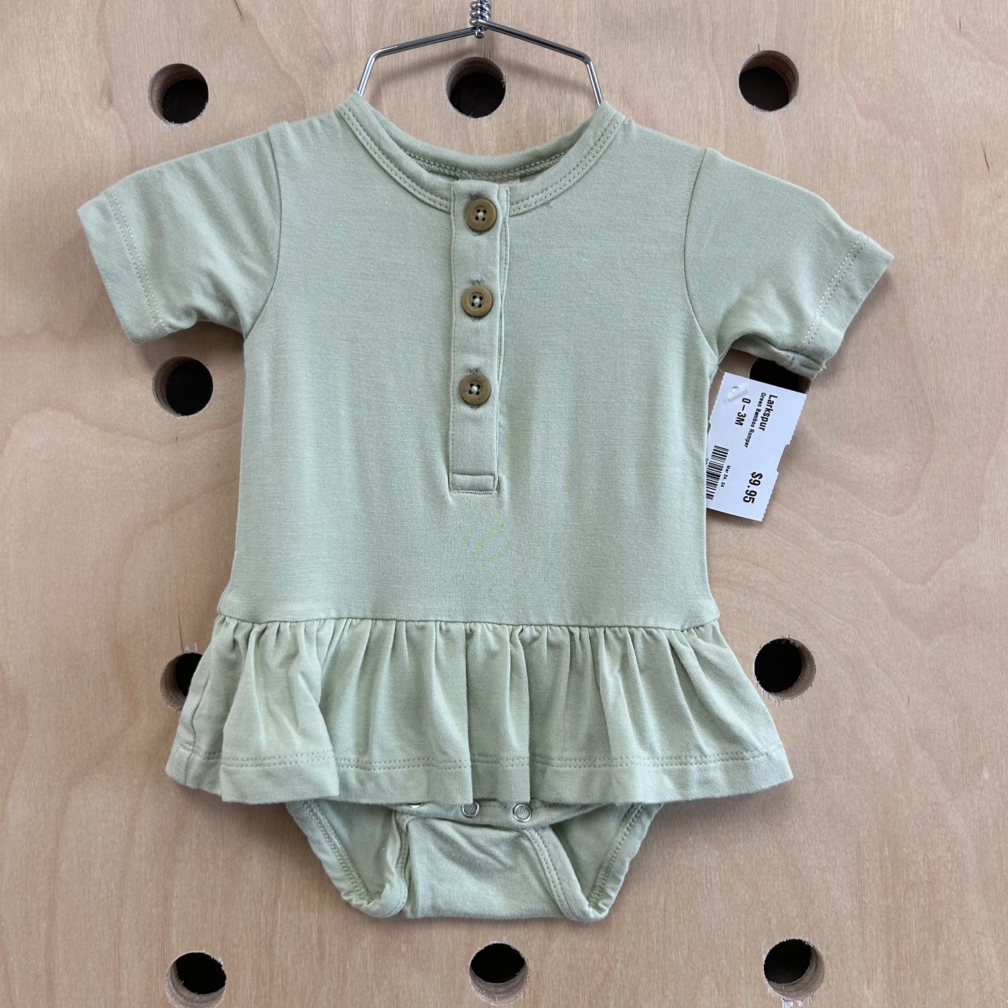 Green Bamboo Romper