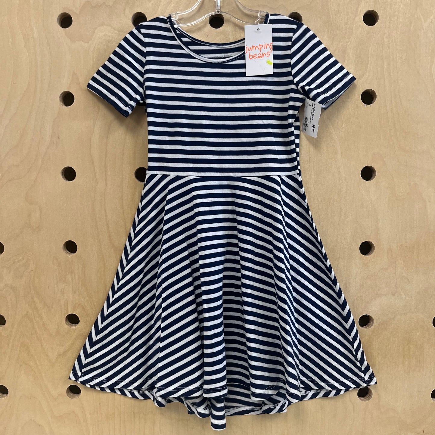Blue & White Striped Dress NEW!
