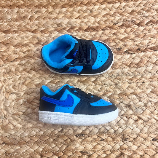 Black & Blue Lightning Force 1s