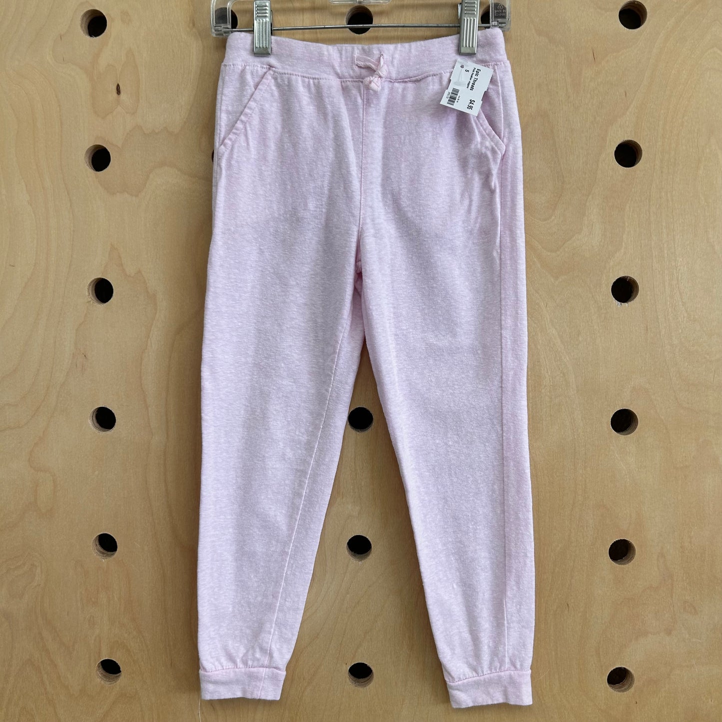 Pink Heather Joggers
