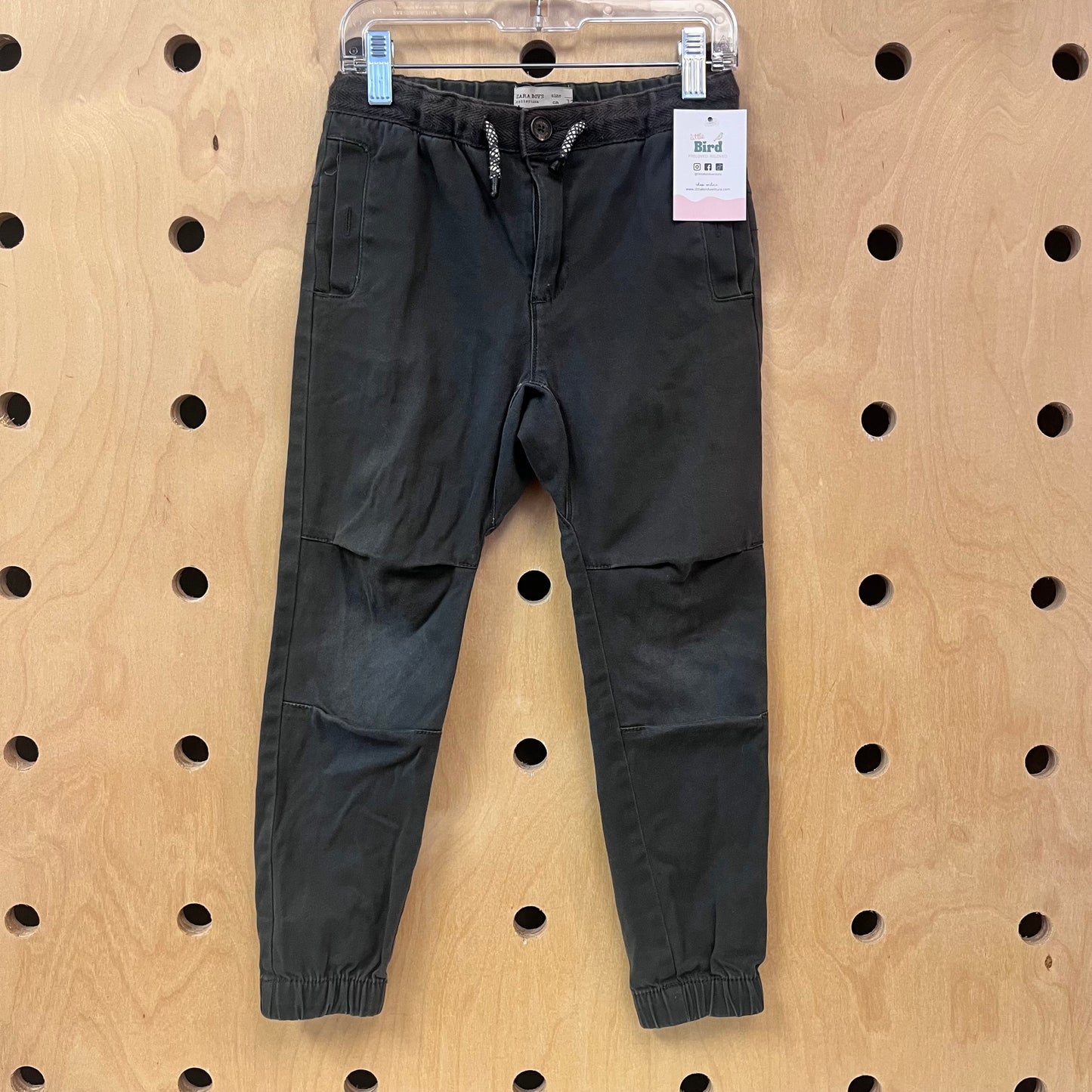 Grey Drawstring Joggers
