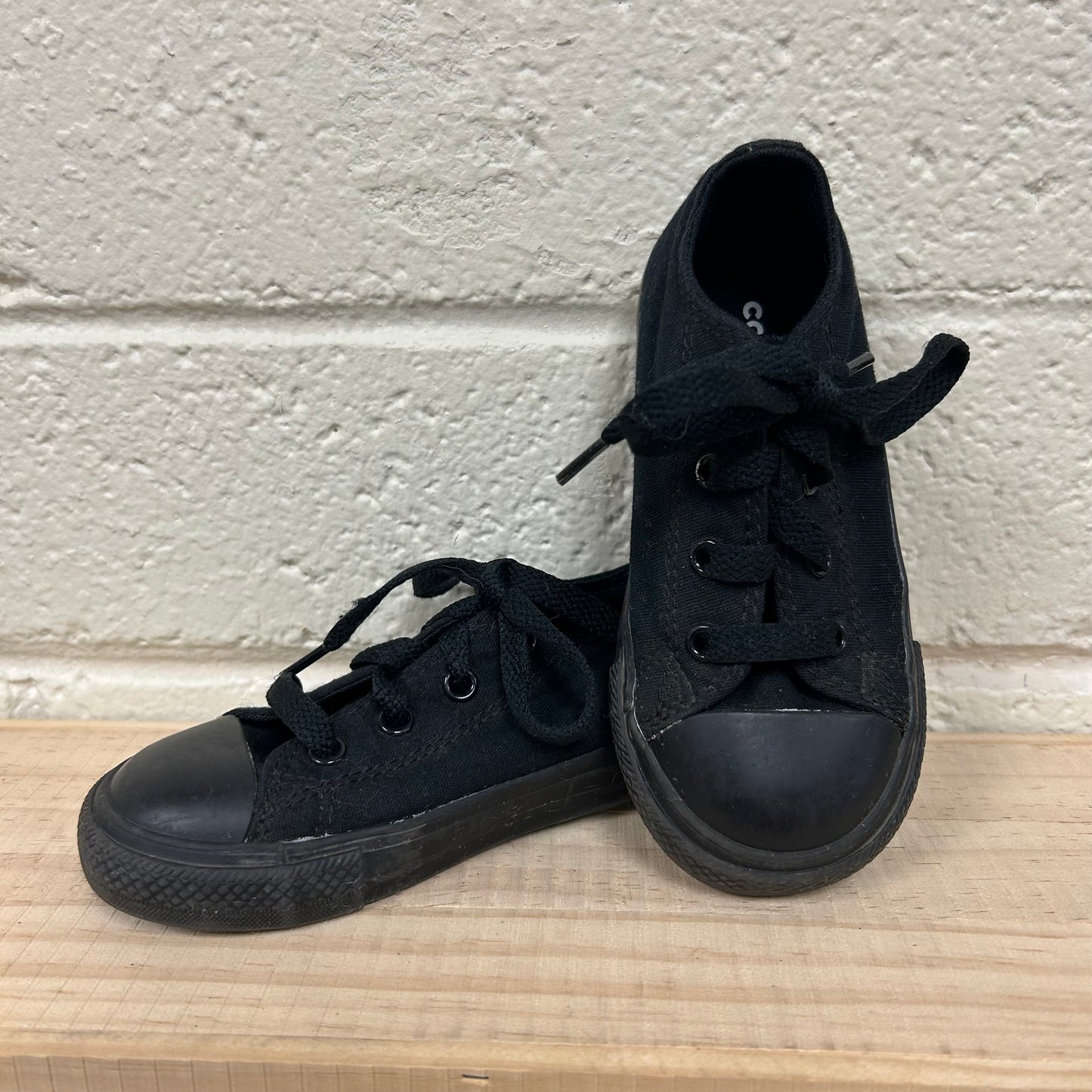 Black Low Top Chucks