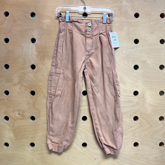 Peach Cargo Pants