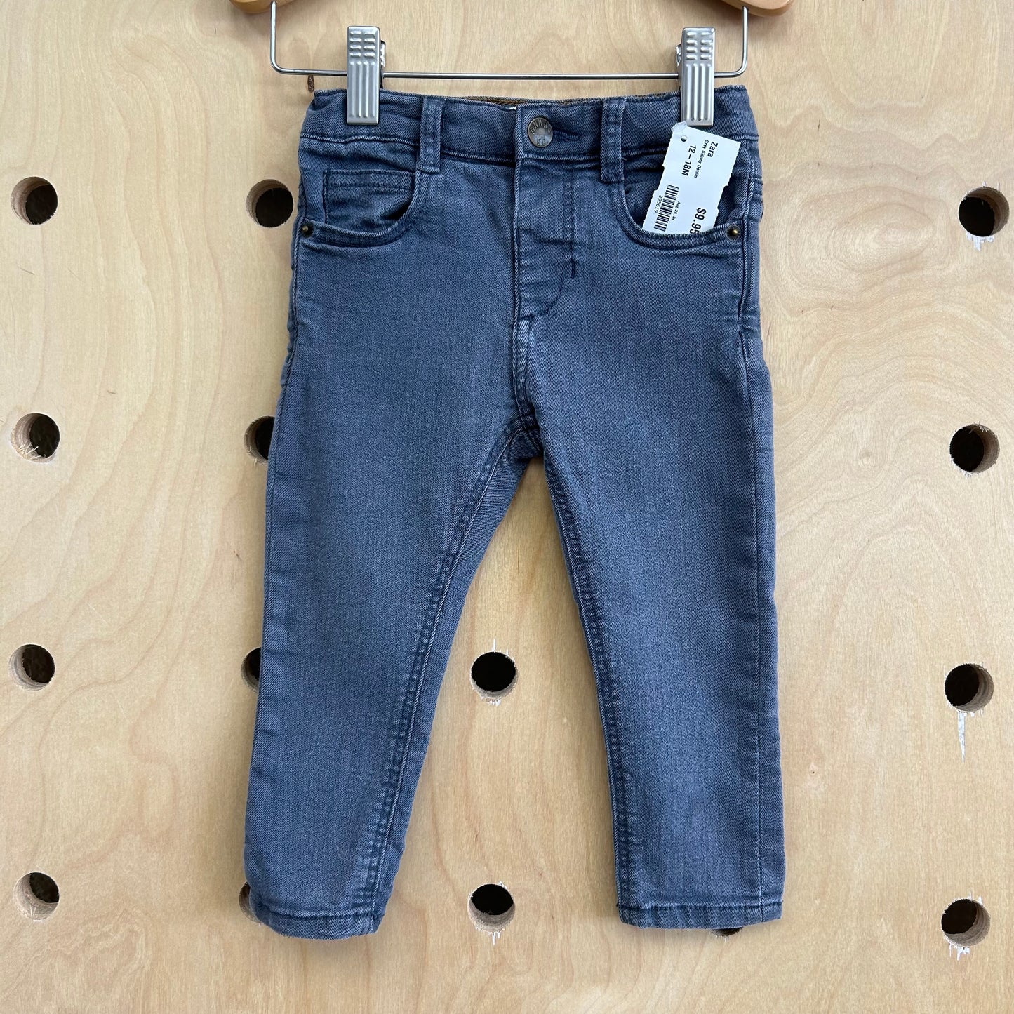 Grey Skinny Denim