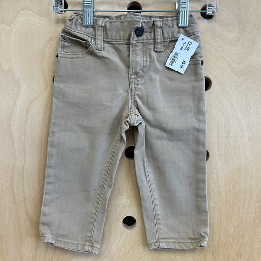 Khaki Slim Pants