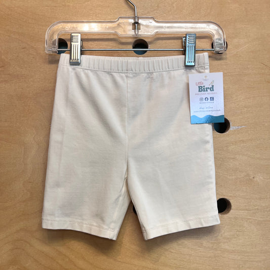 Organic Eggshell Soft Shorts