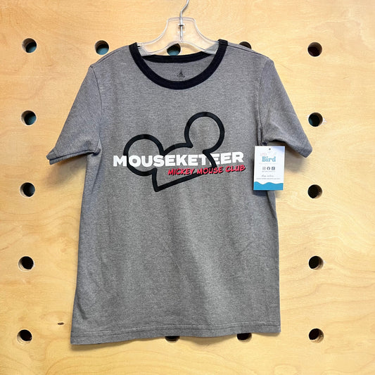 Grey Mouseketeer Tee