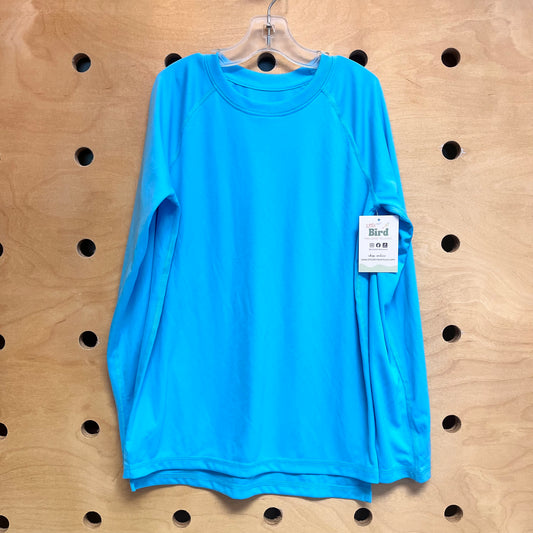 Blue Athletic LS NEW!