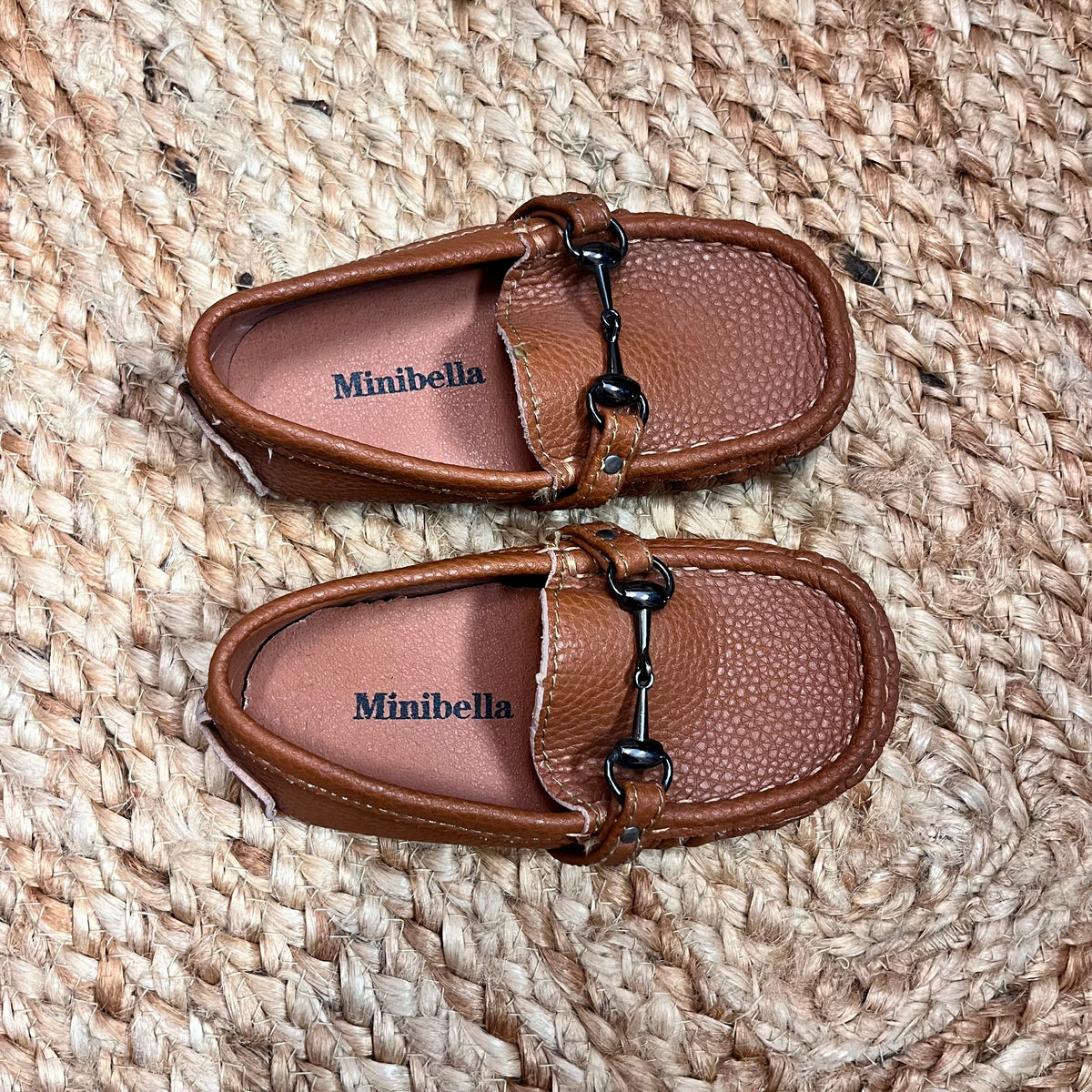 Brown Buckle Loafers