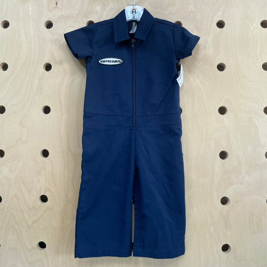 Navy Logo Coveralls