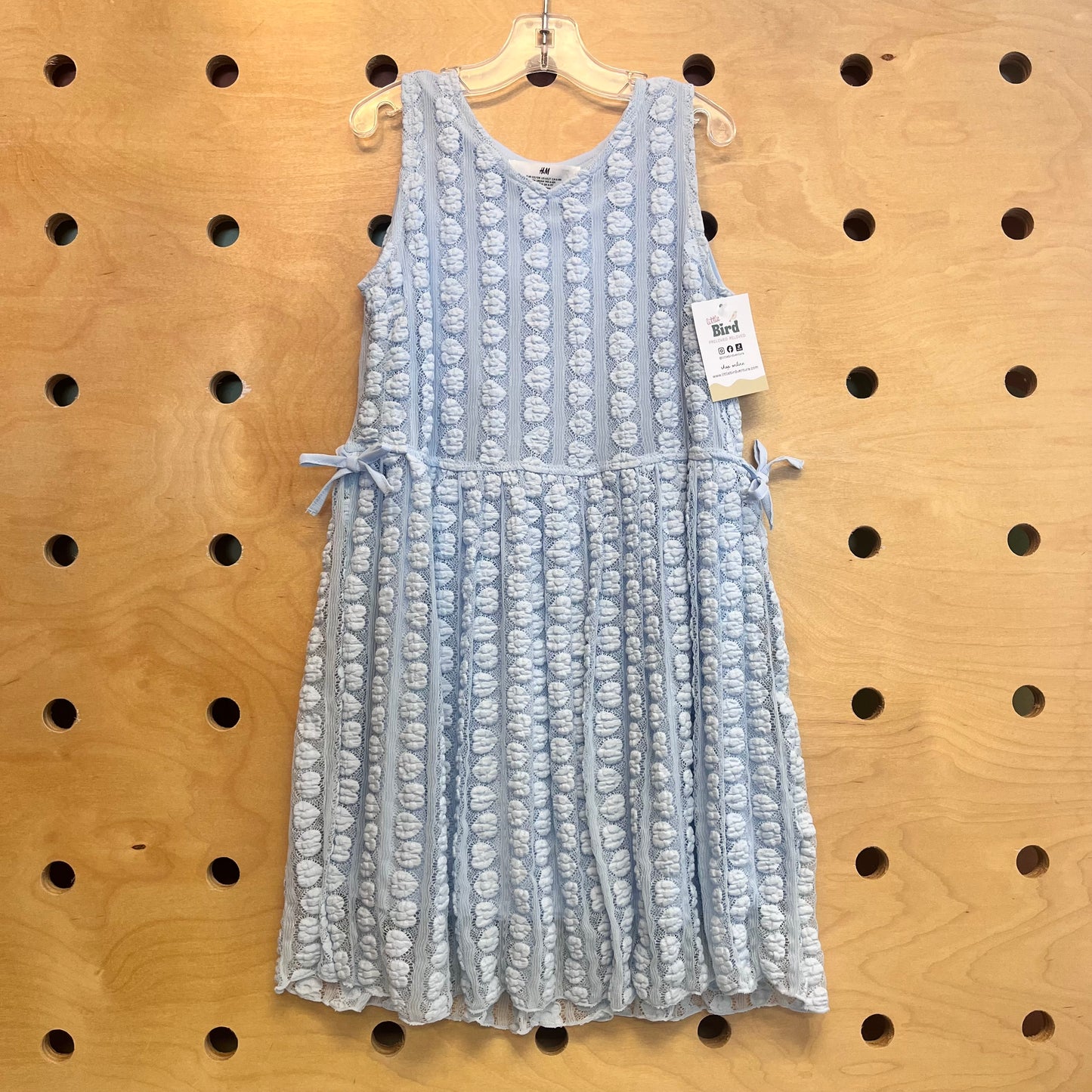 Blue Lace Overlay Dress NEW!