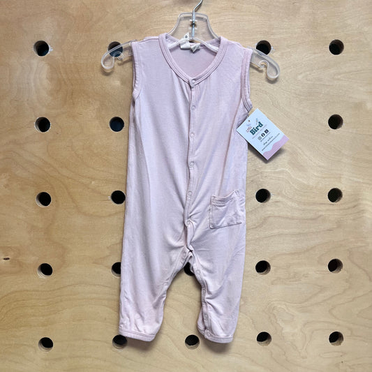 Blush Bamboo Snap Romper
