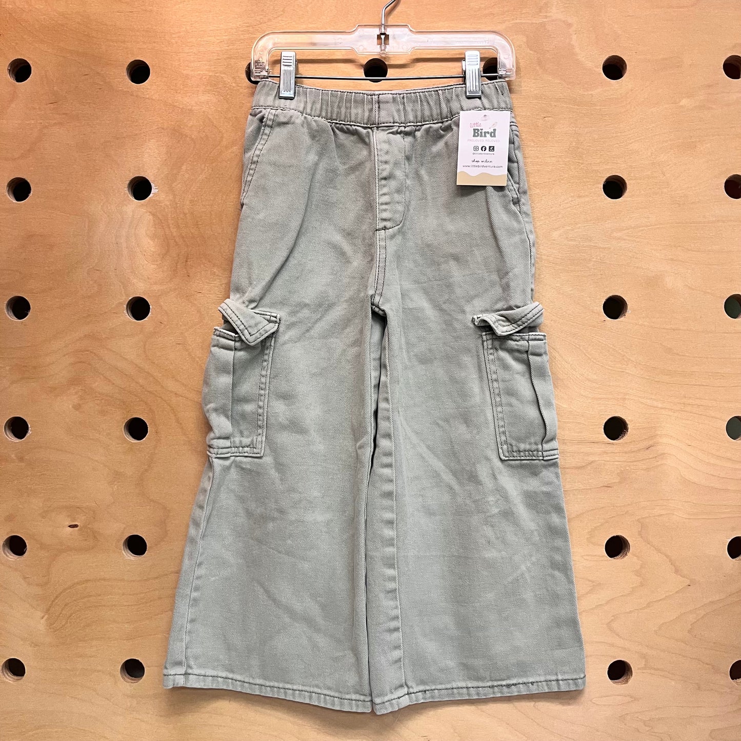 Green Cargo Denim