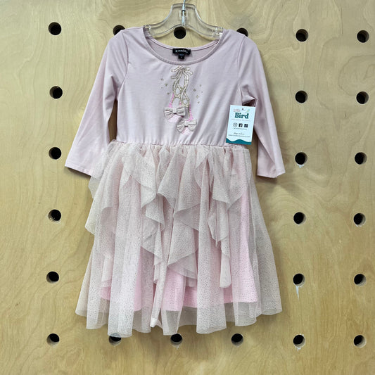 Pink Ballet Slippers Dress