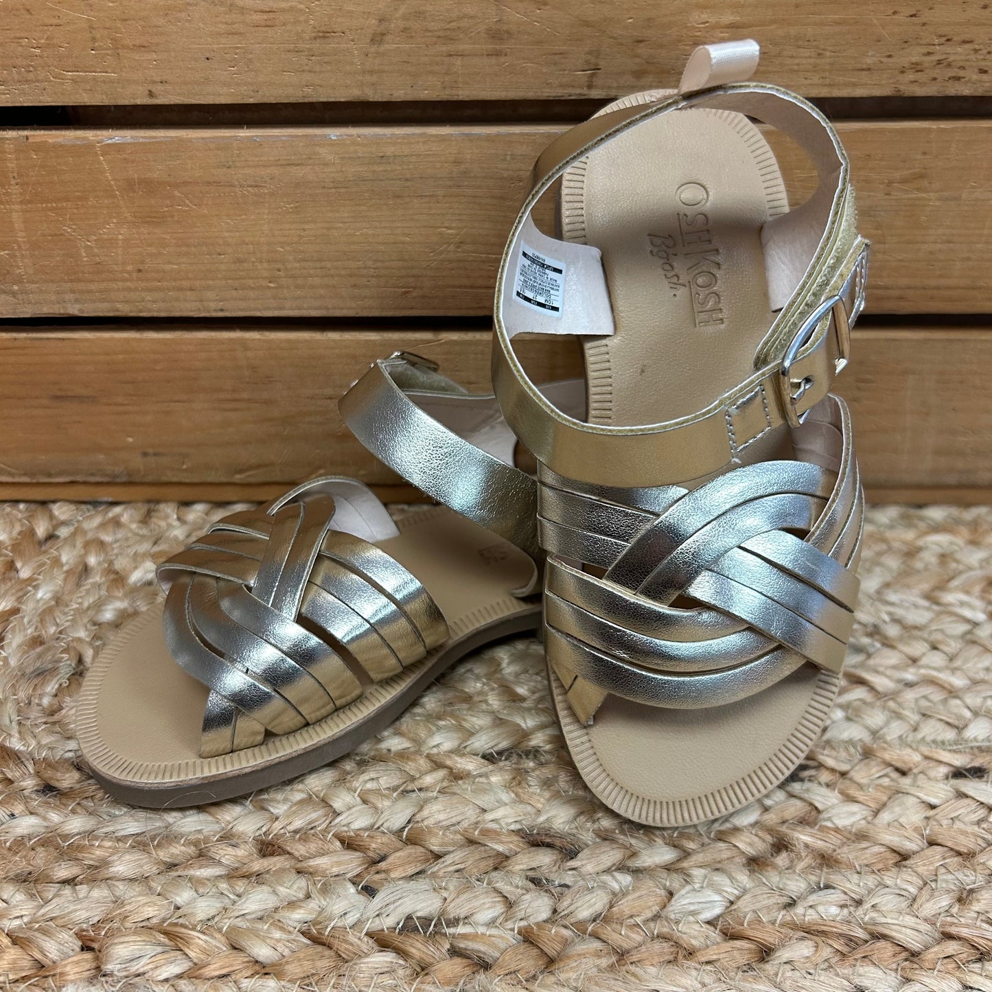 Gold Dolores Sandals