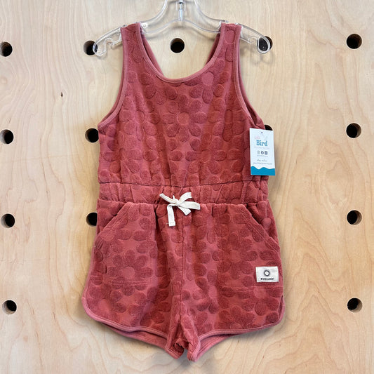 Mauve Terry Flower 'Daydreamin' Romper