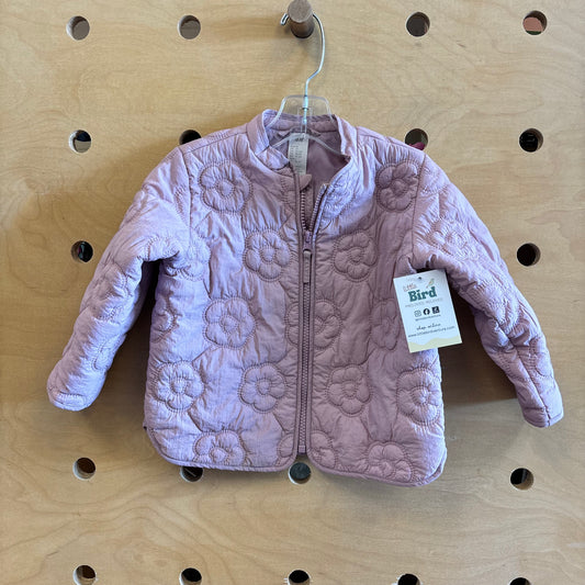 Lavender Floral Jacket