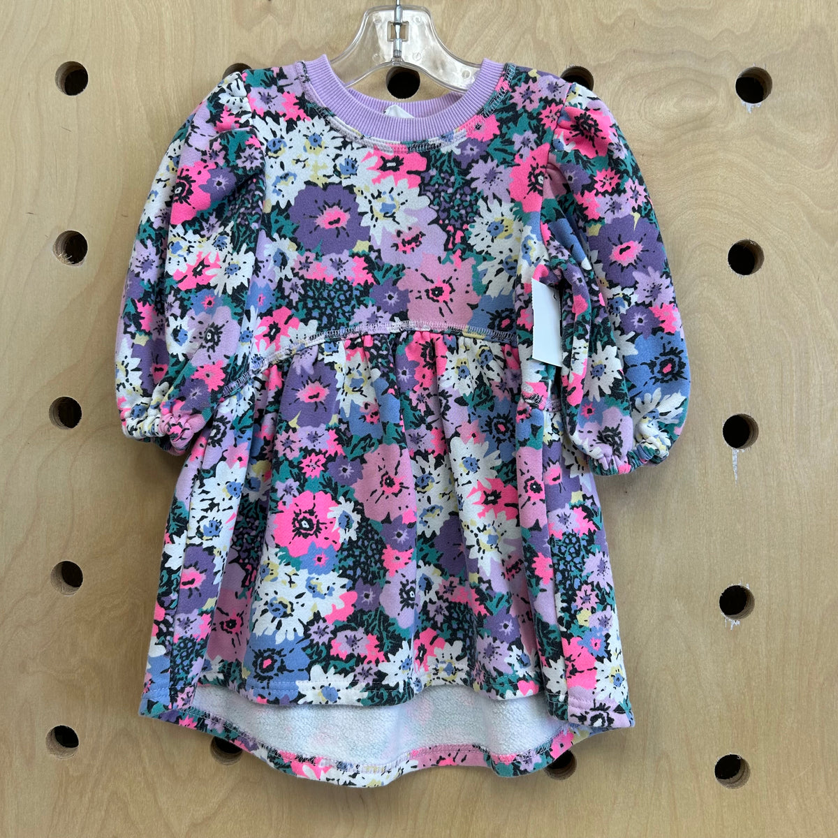 Lavender Floral Dress