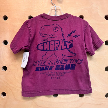 Purple 'Gnarly' Tee