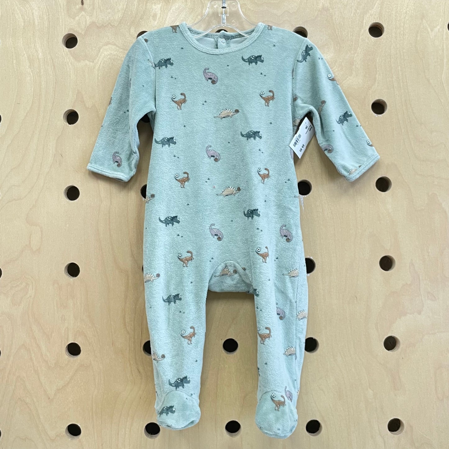 Blue Dino Footies